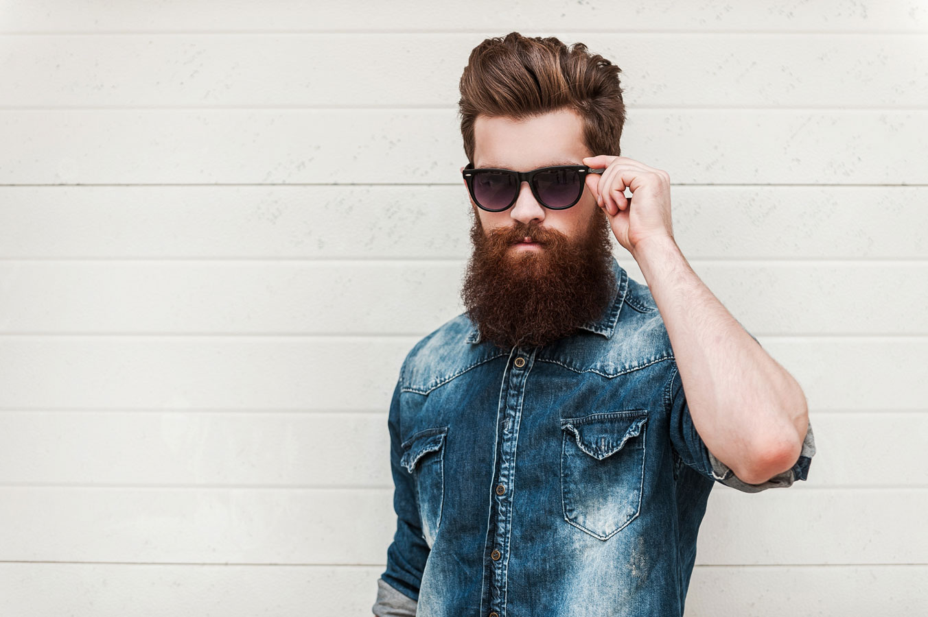 Hipster men fashion model 2016