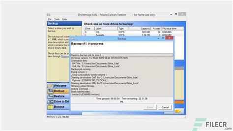 DriveImage XML 2.60 Download With Free Trial
